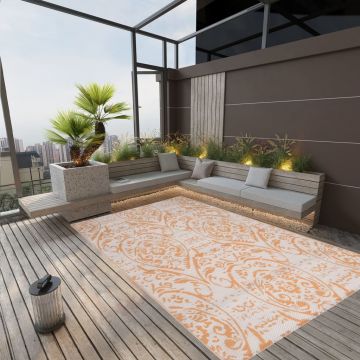 Gossi covor de exterior, galben, 140x200 cm, pp