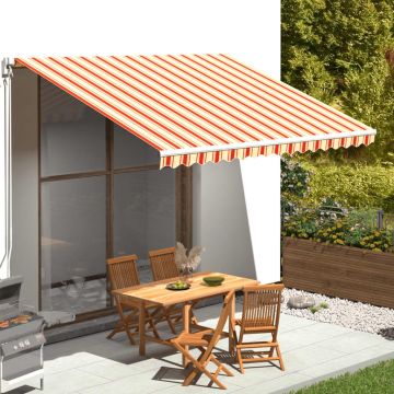 Gossi panza de rezerva copertina, galben si portocaliu, 4x3 m