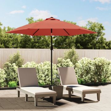 Gossi panza de schimb umbrela de soare de exterior caramiziu 300 cm