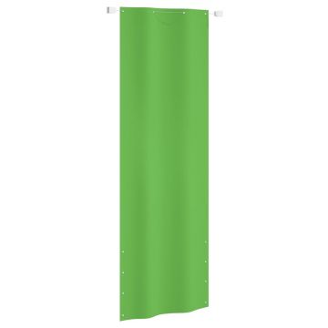 Gossi paravan de balcon, verde deschis, 80x240 cm, tesatura oxford