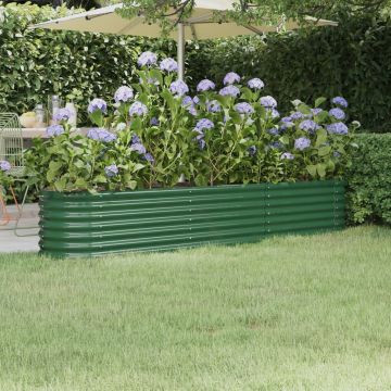 Gossi strat inaltat gradina 224x40x36 cm otel vopsit electrostatic