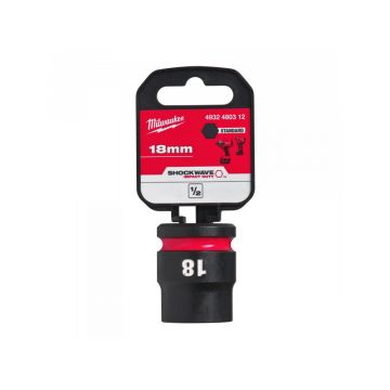 MILWAUKEE Priză de mașină 1/2" 18 mm CrMo