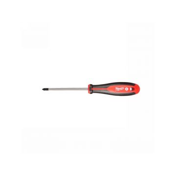 MILWAUKEE Șurubelniță cu mâner cu 3 fețe PH2 x 125 mm