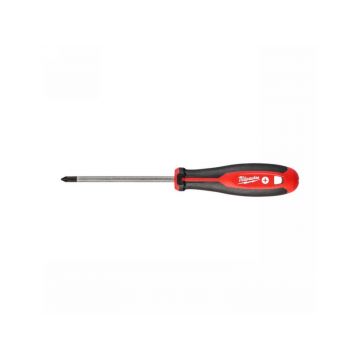 MILWAUKEE Șurubelniță cu mâner cu 3 fețe PZ1 x 100 mm