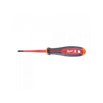 MILWAUKEE Șurubelniță PH1/SL1 x 80 mm până la 1000 V izolată Tri-Lobe MILWAUKEE Șurubelniță PH1/SL1 x 80 mm până la 1000 V izolată Tri-Lobe