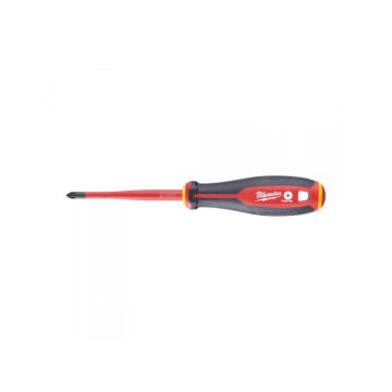 MILWAUKEE Șurubelniță PH2 x 100 mm până la 1000 V izolată Tri-Lobe MILWAUKEE Șurubelniță PH2 x 100 mm până la 1000 V izolată Tri-Lobe