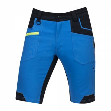 Pantaloni de lucru scurti 4XSTRETCH - albastru