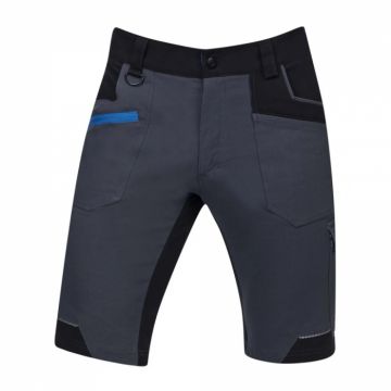 Pantaloni de lucru scurti 4XSTRETCH - gri inchis