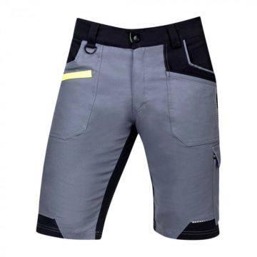 Pantaloni de lucru scurti 4XSTRETCH - gri