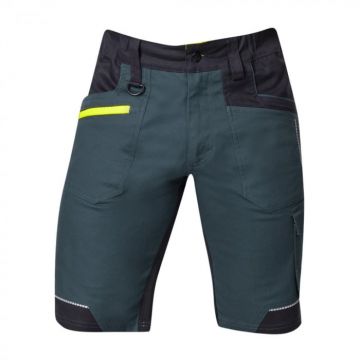 Pantaloni de lucru scurti 4XSTRETCH - verde