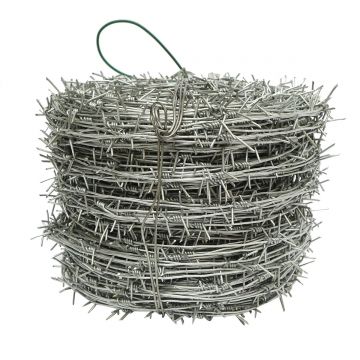 Rola sarma ghimpata zincata 250m, distanta intre ghimpi 11-14cm, pentru ingradit, Cod: BK90173, BRECKNER GERMANY