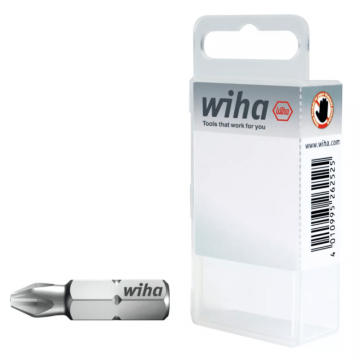 Set 10 biti standard 25mm 1 4 PZ2 - Wiha 24742 Set 10 biti standard 25mm 1 4 PZ2 - Wiha 24742