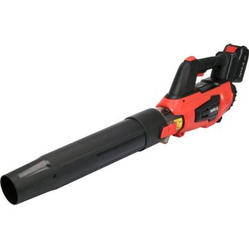Suflantă de frunze fără fir YATO 18 V (1 x baterie de 4,0 Ah și încărcător)