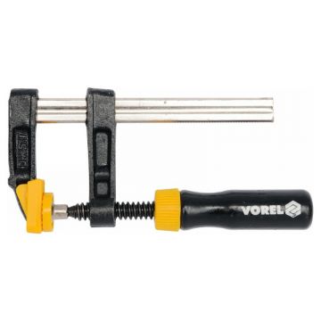 VOREL Clemă cu șurub rapid 100 x 50 mm TÜV GS VOREL Clemă cu șurub rapid 100 x 50 mm TÜV GS