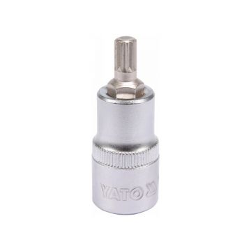 YATO Bit cheie tubulară Spline 1/2" M8 CrV