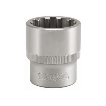 YATO Cheie tubulară Spline 1/2" 19 mm CrV