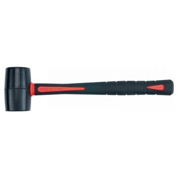 YATO Ciocan de cauciuc 440 g mâner din fibră de sticlă 50 mm