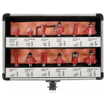 YATO Router set 12 piese 8 mm