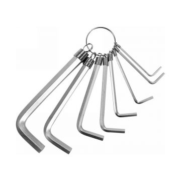YATO Set chei Allen 8 piese 2,0-10 mm CrV