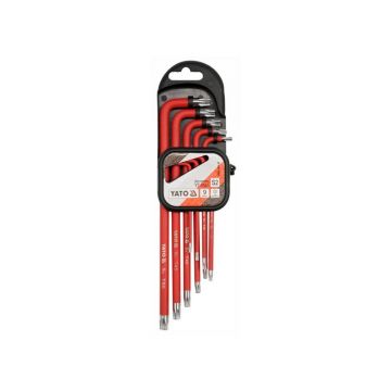 YATO Set de chei Torx 9 piese T10-T50 S2
