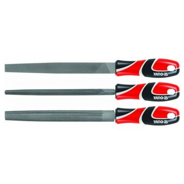 YATO Set de fișiere 3 piese 250 mm