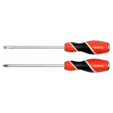 YATO Set de șurubelnițe cu impact din 2 piese CrV