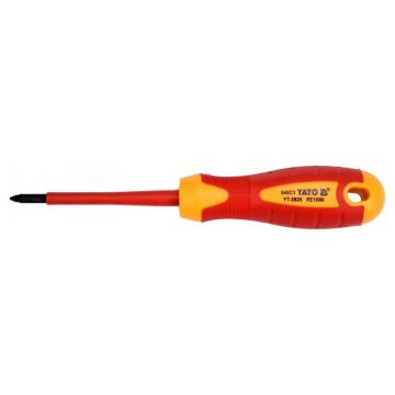YATO Șurubelniță PZ1 x 80 mm izolată până la 1000 V