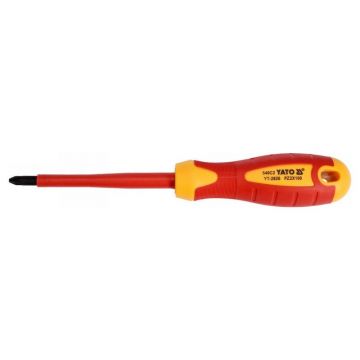 YATO Șurubelniță PZ2 x 100 mm izolată până la 1000 V