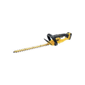 Aparat de tuns gard viu fără fir DEWALT 18 V (1 x acumulator 5.0 Ah + încărcător) DCM563P1