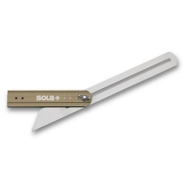 Echer / vinclu reglabil, cu marcaj pentru unghiuri, L=250 mm, VSTG 250 - SOLA-56052101
