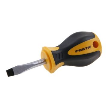 FESTA Șurubelniță 6 mm plată CrV