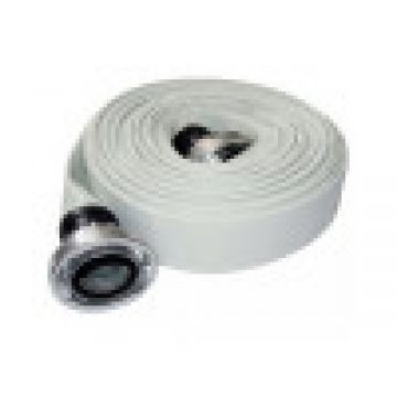 Furtun pompieri 3 Toli pentru irigatii, PVC, SimpleFit, presiune lucru 3.5 bar, rola 20 m + cuple Storz