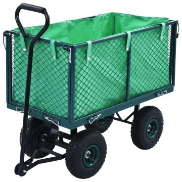 Gossi carucior manual de gradina, verde, 350 kg