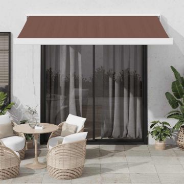 Gossi copertina retractabila automat, maro, 300x250 cm