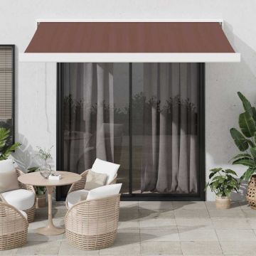 Gossi copertina retractabila automat, maro, 350x250 cm