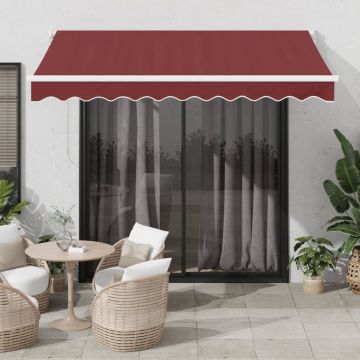 Gossi copertina retractabila manual, visiniu, 300x250 cm