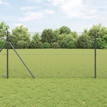 Gossi gard din fier sudat gri 1,4x10 m fier