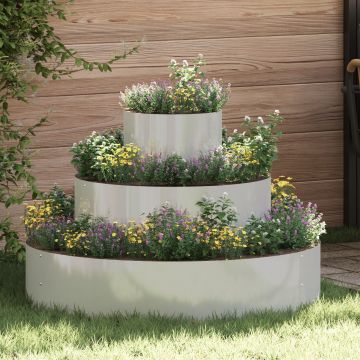 Gossi ghiveci metalic otel galvanizat Ø 90 cm durabil ghiveci metalic