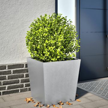 Gossi jardiniera de gradina, 50x50x50 cm, otel galvanizat