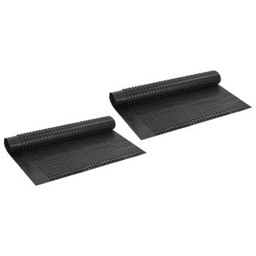 Gossi membrana de drenaj cu crampoane, 2 buc., 1x20 m, hdpe, 400 g/m2