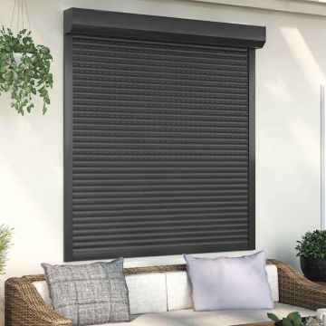 Gossi oblon rulant, antracit, 140 x 150 cm, aluminiu