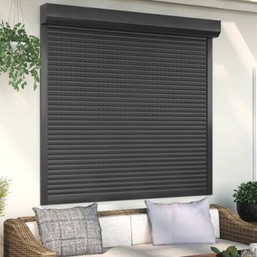 Gossi oblon rulant, antracit, 160 x 150 cm, aluminiu