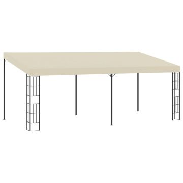 Gossi pavilion de perete, crem, 3 x 6 m, material textil