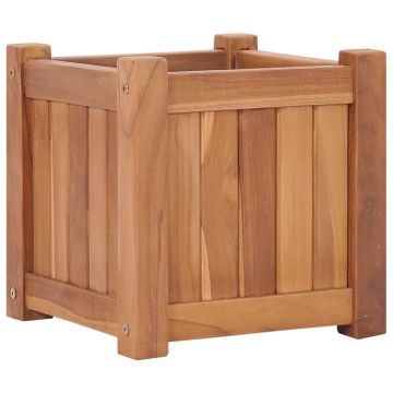 Gossi strat inaltat, 30 x 30 x 30 cm, lemn masiv de tec