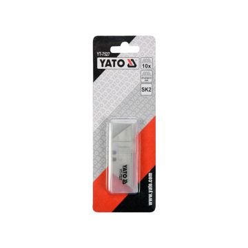 Lamă trapezoidală YATO (10 bucăți) Lamă trapezoidală YATO (10 bucăți)