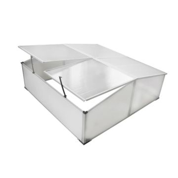 Pavilion protectie frig cu acoperis 4 panouri 108x41x110 cm