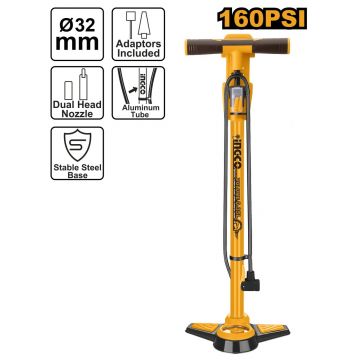 Pompa Auto Manuala cu Manometru Frontal INGCO MPP3201