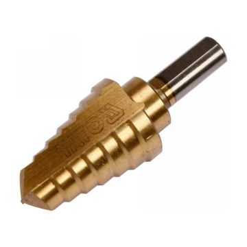 YATO Burghiu cu trepte 14-26 mm 7 trepte HSS titan-nitrură
