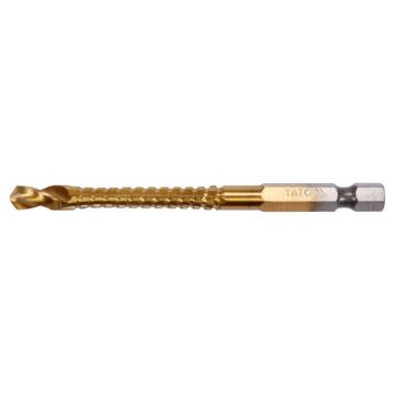 YATO Burghiu de frezat metalic 6,0 x 89 mm suport bit HSS-TiN