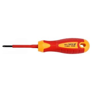 YATO Șurubelniță PZ0 x 60 mm izolată până la 1000 V